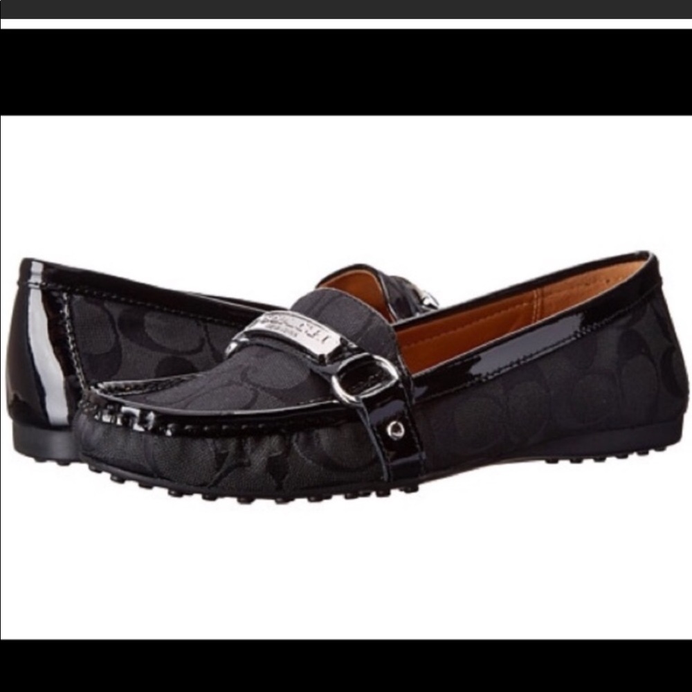 Coach PATENT LEATHER LOAFERS